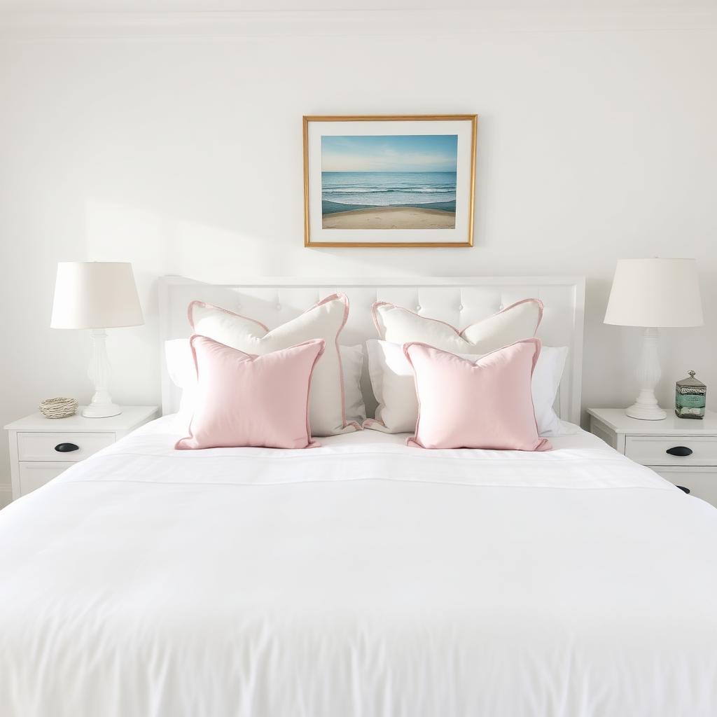 Pristine coastal bedroom
